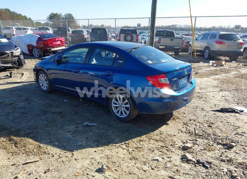 Photo 3 of 2012 Honda Civic EX (VIN 19XFB2F82CE059009)