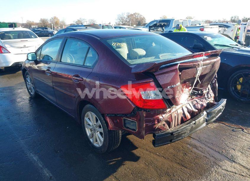 Photo 3 of 2012 Honda Civic EX (VIN 19XFB2F82CE103154)