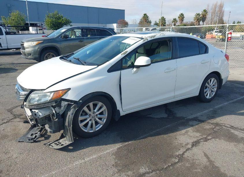 Photo 2 of 2012 Honda Civic EX (VIN 19XFB2F82CE320302)