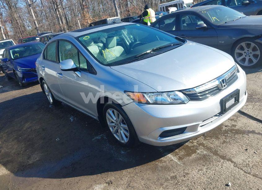 2012 Honda Civic EX (VIN 19XFB2F82CE343806) main photo