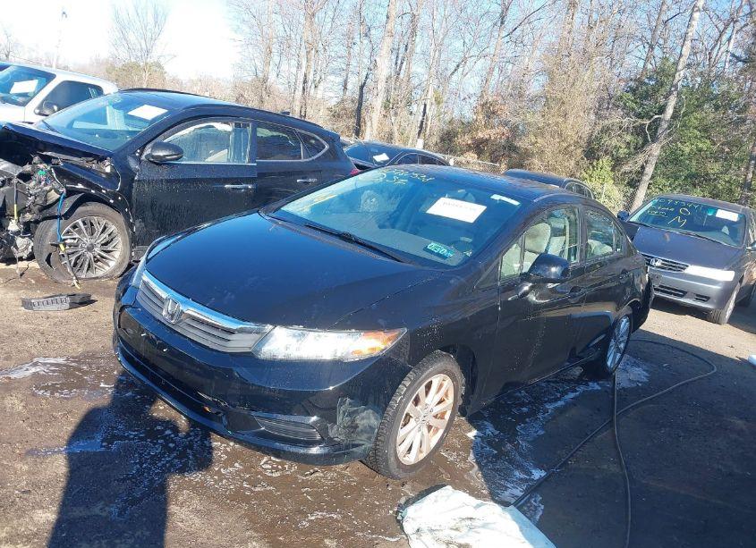 Photo 2 of 2012 Honda Civic EX (VIN 19XFB2F82CE392827)