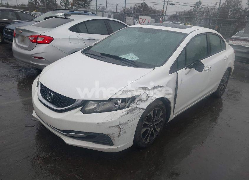 Photo 2 of 2013 Honda Civic EX (VIN 19XFB2F82DE021572)