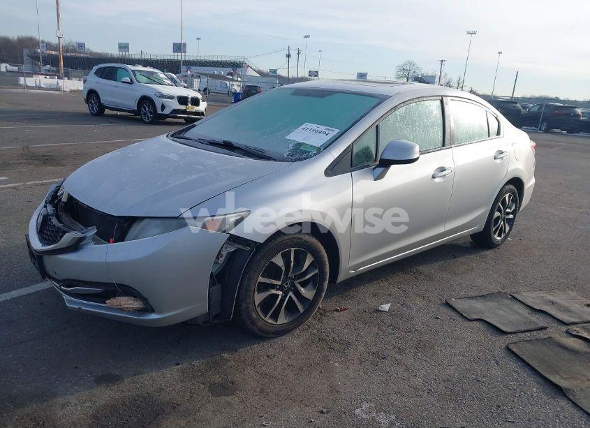 Photo 2 of 2013 Honda Civic EX (VIN 19XFB2F82DE287562)