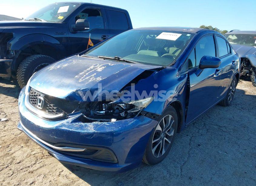 Photo 2 of 2014 Honda Civic EX (VIN 19XFB2F82EE023534)