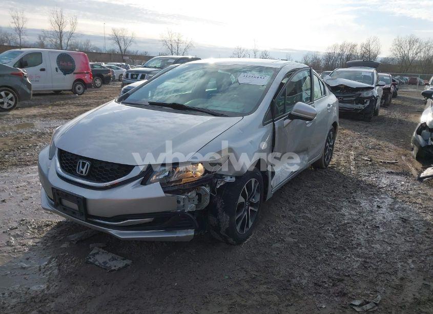 Photo 2 of 2014 Honda Civic EX (VIN 19XFB2F82EE046215)