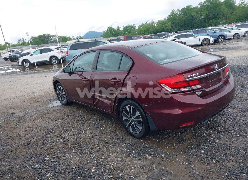 Photo 3 of 2014 Honda Civic EX (VIN 19XFB2F82EE047431)