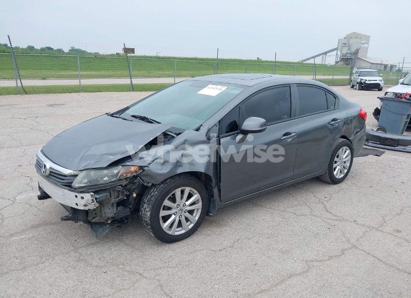 Photo 2 of 2012 Honda Civic EX (VIN 19XFB2F83CE004276)