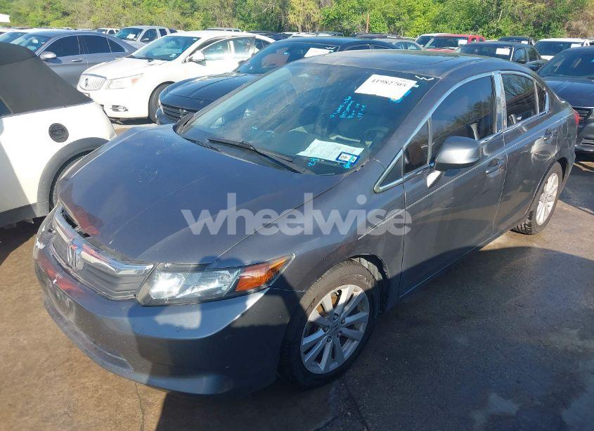 Photo 2 of 2012 Honda Civic EX (VIN 19XFB2F83CE043420)