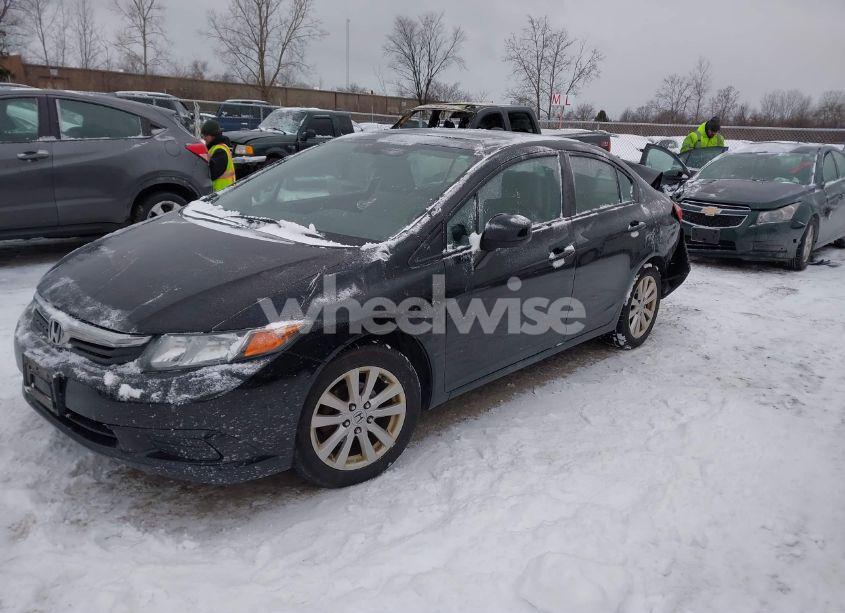 Photo 2 of 2012 Honda Civic EX (VIN 19XFB2F83CE050139)