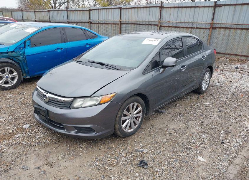 Photo 2 of 2012 Honda Civic EX (VIN 19XFB2F83CE103325)