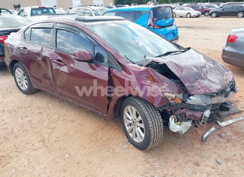 2012 Honda Civic EX (VIN 19XFB2F83CE322429) main photo