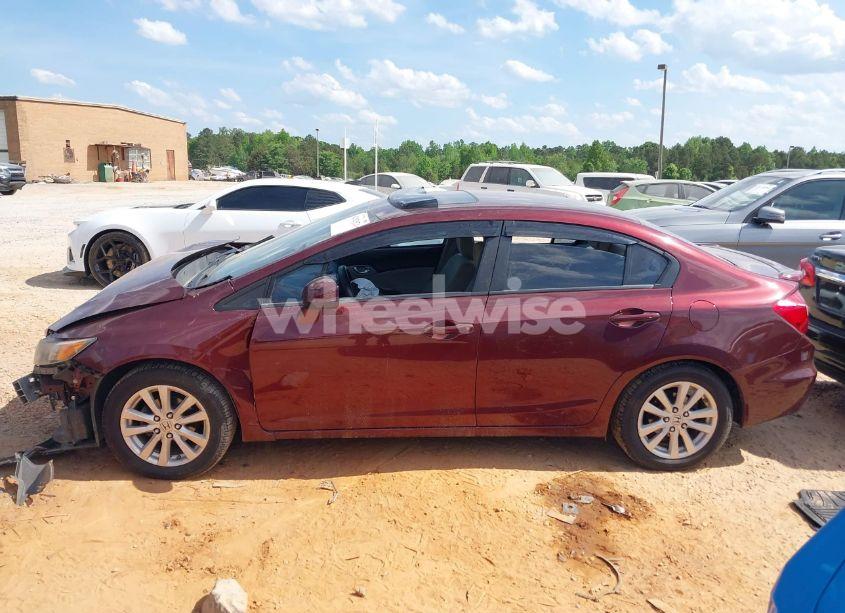 Photo 13 of 2012 Honda Civic EX (VIN 19XFB2F83CE322429)