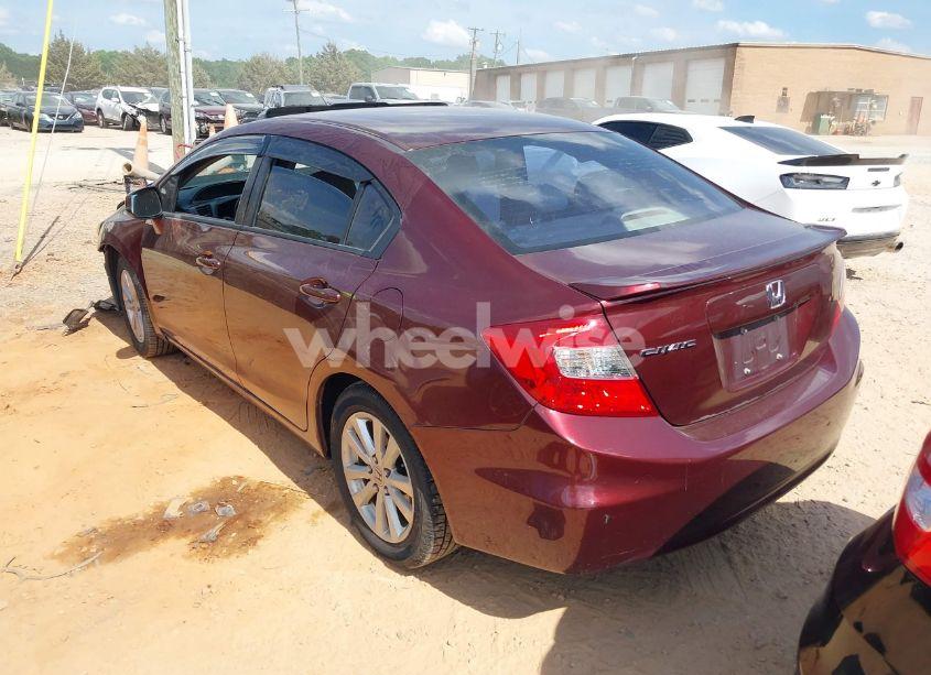 Photo 3 of 2012 Honda Civic EX (VIN 19XFB2F83CE322429)