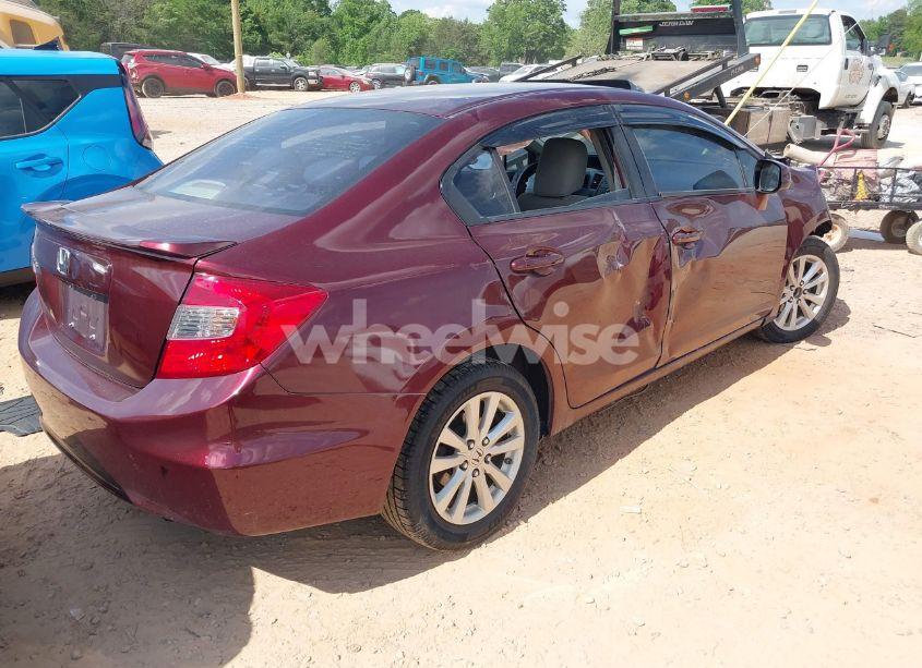 Photo 4 of 2012 Honda Civic EX (VIN 19XFB2F83CE322429)