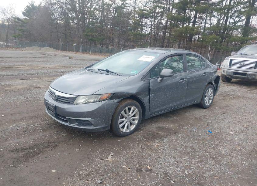 Photo 2 of 2012 Honda Civic EX (VIN 19XFB2F83CE351977)