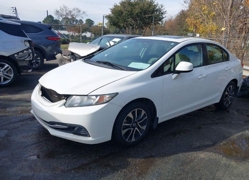 Photo 2 of 2013 Honda Civic EX (VIN 19XFB2F83DE073650)