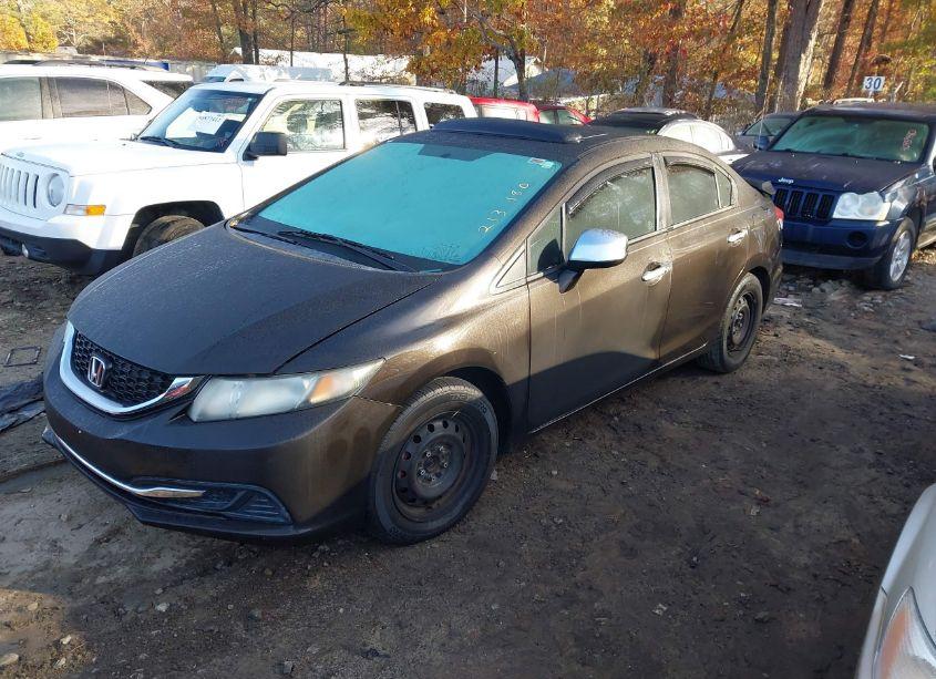 Photo 2 of 2013 Honda Civic EX (VIN 19XFB2F83DE213180)