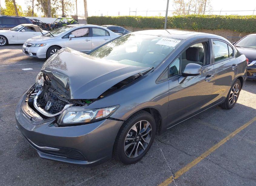 Photo 2 of 2013 Honda Civic EX (VIN 19XFB2F83DE255333)