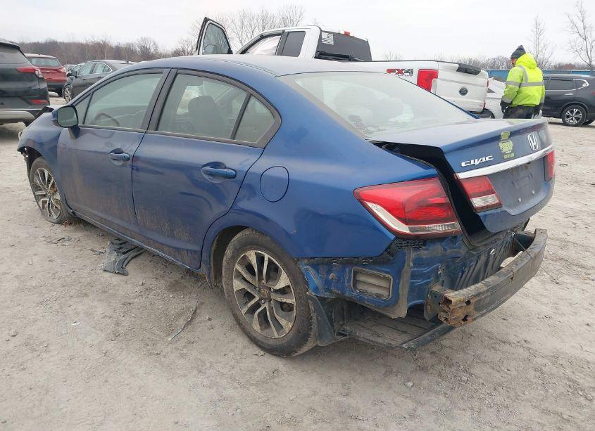 Photo 3 of 2013 Honda Civic EX (VIN 19XFB2F83DE261701)