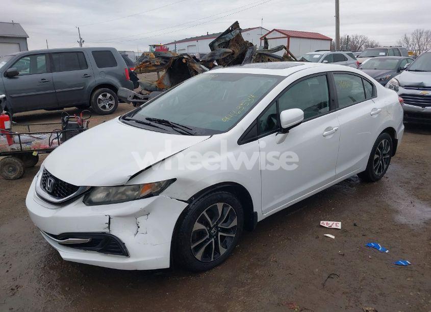 Photo 2 of 2014 Honda Civic EX (VIN 19XFB2F83EE009254)