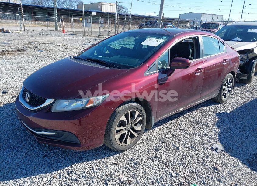 Photo 2 of 2014 Honda Civic EX (VIN 19XFB2F83EE037054)