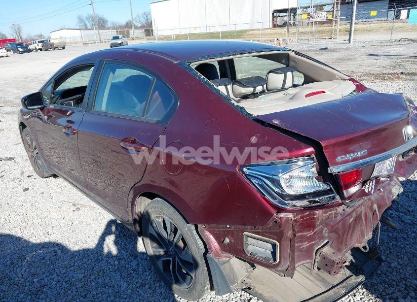 Photo 3 of 2014 Honda Civic EX (VIN 19XFB2F83EE037054)