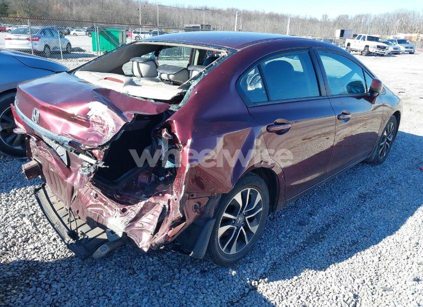Photo 4 of 2014 Honda Civic EX (VIN 19XFB2F83EE037054)