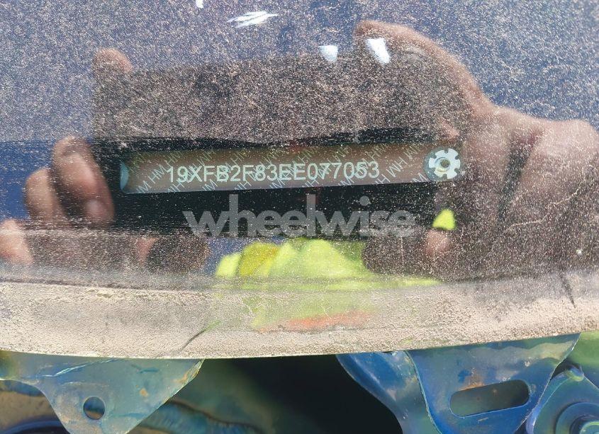 Photo 9 of 2014 Honda Civic EX (VIN 19XFB2F83EE077053)