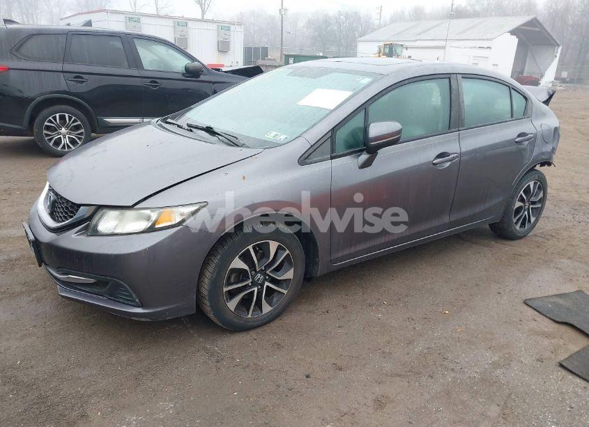 Photo 2 of 2014 Honda Civic EX (VIN 19XFB2F83EE081376)