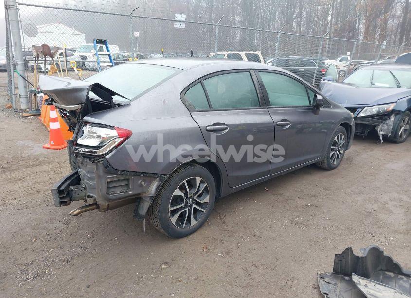 Photo 4 of 2014 Honda Civic EX (VIN 19XFB2F83EE081376)