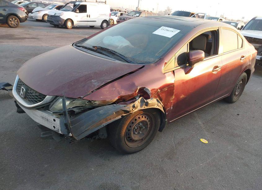 Photo 2 of 2014 Honda Civic EX (VIN 19XFB2F83EE218154)