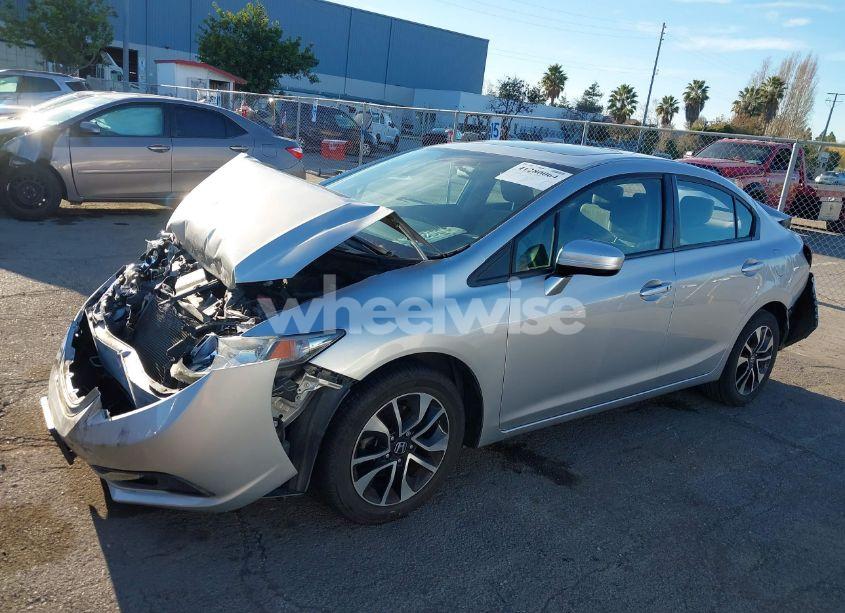 Photo 2 of 2014 Honda Civic EX (VIN 19XFB2F83EE265409)