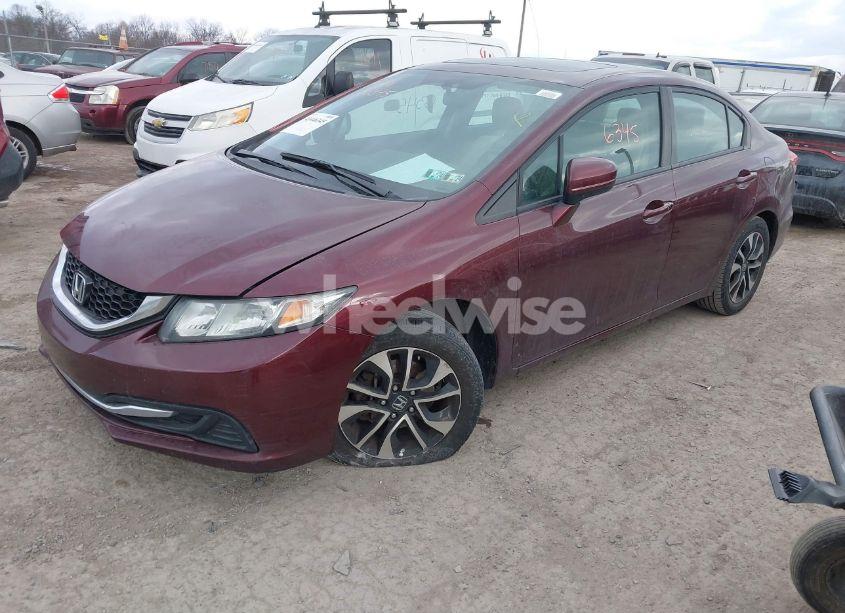 Photo 2 of 2015 Honda Civic EX (VIN 19XFB2F83FE228412)