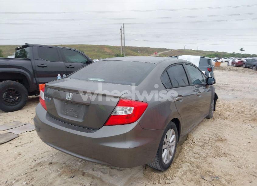 Photo 4 of 2012 Honda Civic EX (VIN 19XFB2F84CE037254)