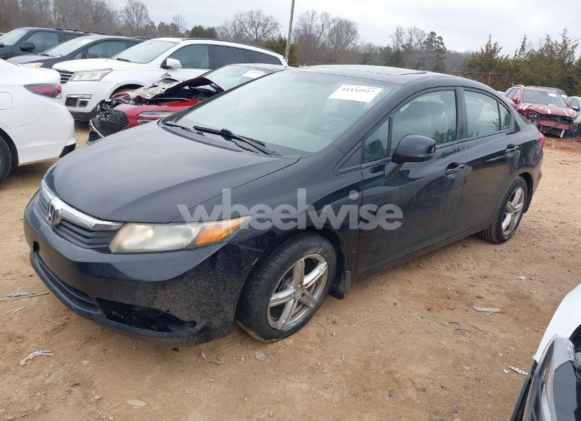 Photo 2 of 2012 Honda Civic EX (VIN 19XFB2F84CE055155)