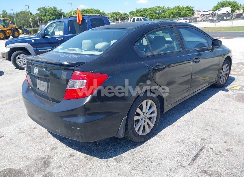 Photo 4 of 2012 Honda Civic EX (VIN 19XFB2F84CE057116)