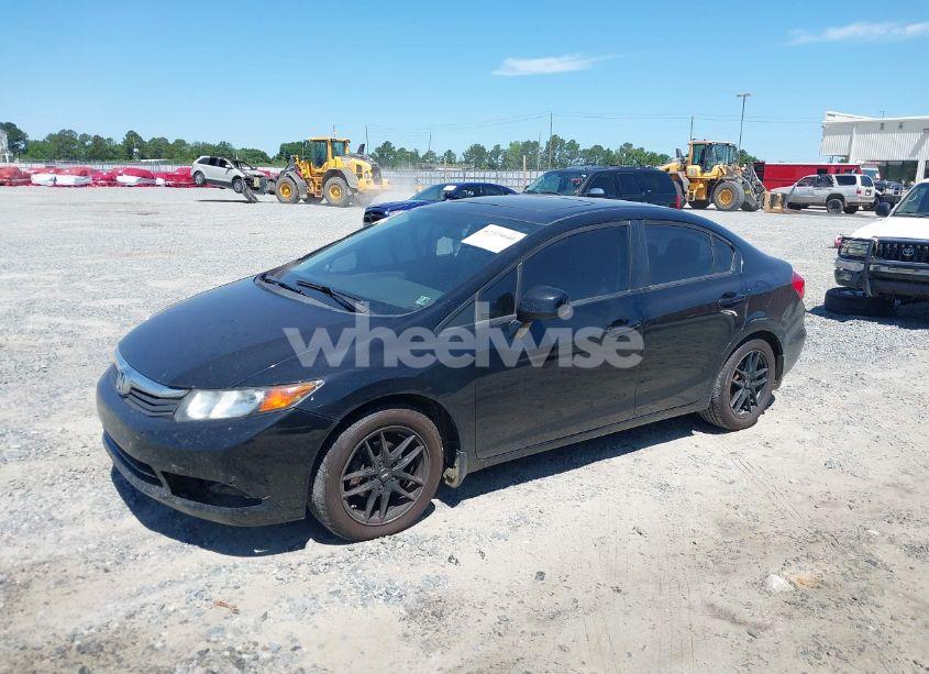 Photo 2 of 2012 Honda Civic EX (VIN 19XFB2F84CE064891)