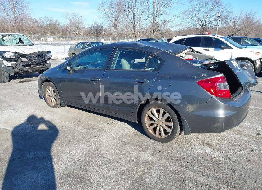 Photo 3 of 2012 Honda Civic EX (VIN 19XFB2F84CE363801)