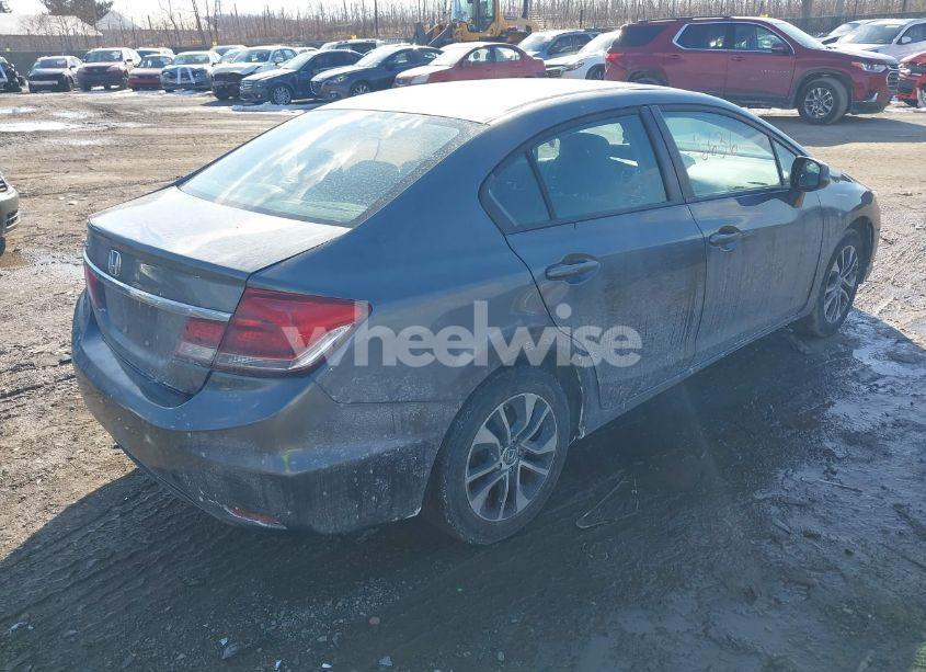 Photo 4 of 2013 Honda Civic EX (VIN 19XFB2F84DE038129)