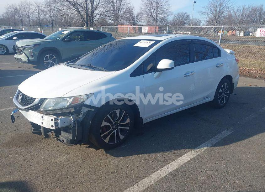 Photo 2 of 2013 Honda Civic EX (VIN 19XFB2F84DE203032)