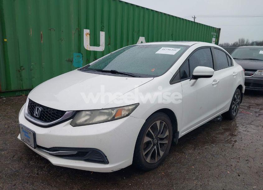 Photo 2 of 2014 Honda Civic EX (VIN 19XFB2F84EE038973)