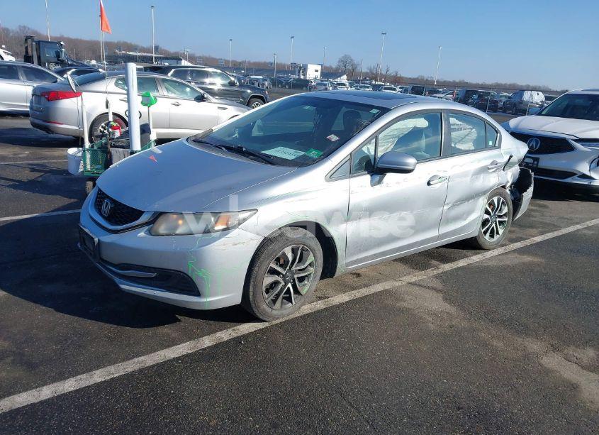 Photo 2 of 2014 Honda Civic EX (VIN 19XFB2F84EE061010)