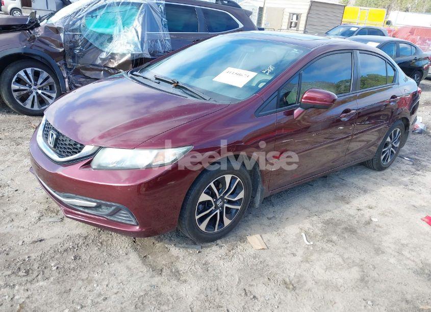 Photo 2 of 2015 Honda Civic EX (VIN 19XFB2F84FE057850)