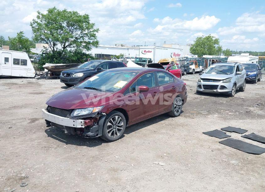 Photo 2 of 2015 Honda Civic EX (VIN 19XFB2F84FE226250)