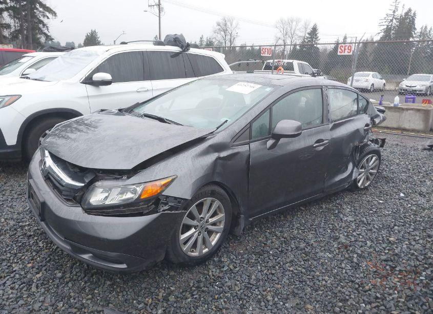 Photo 2 of 2012 Honda Civic EX (VIN 19XFB2F85CE004280)