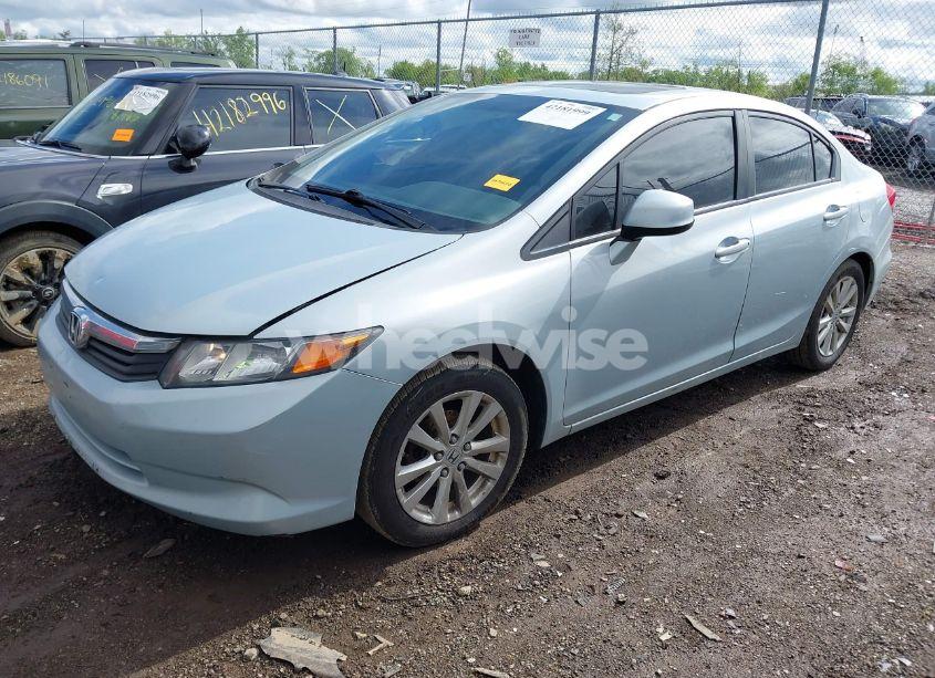 Photo 2 of 2012 Honda Civic EX (VIN 19XFB2F85CE010841)