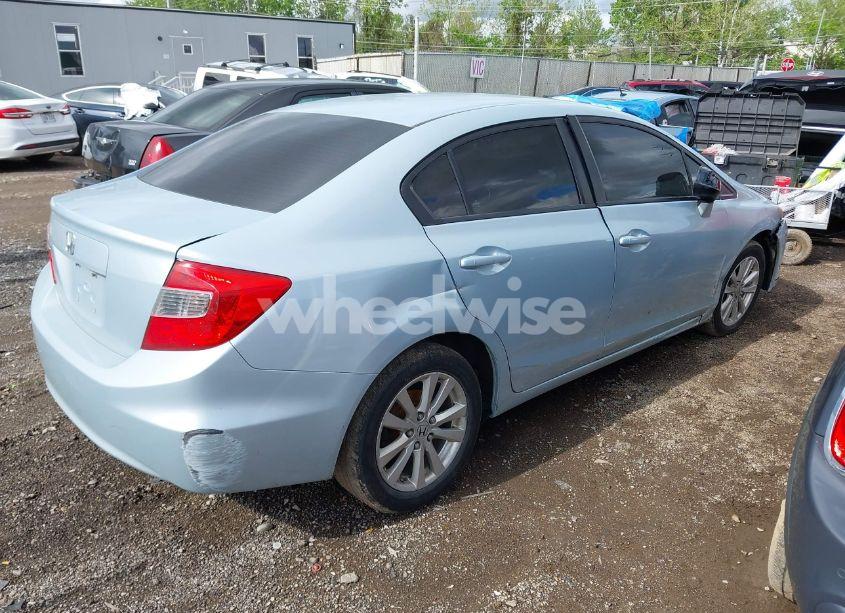 Photo 4 of 2012 Honda Civic EX (VIN 19XFB2F85CE010841)