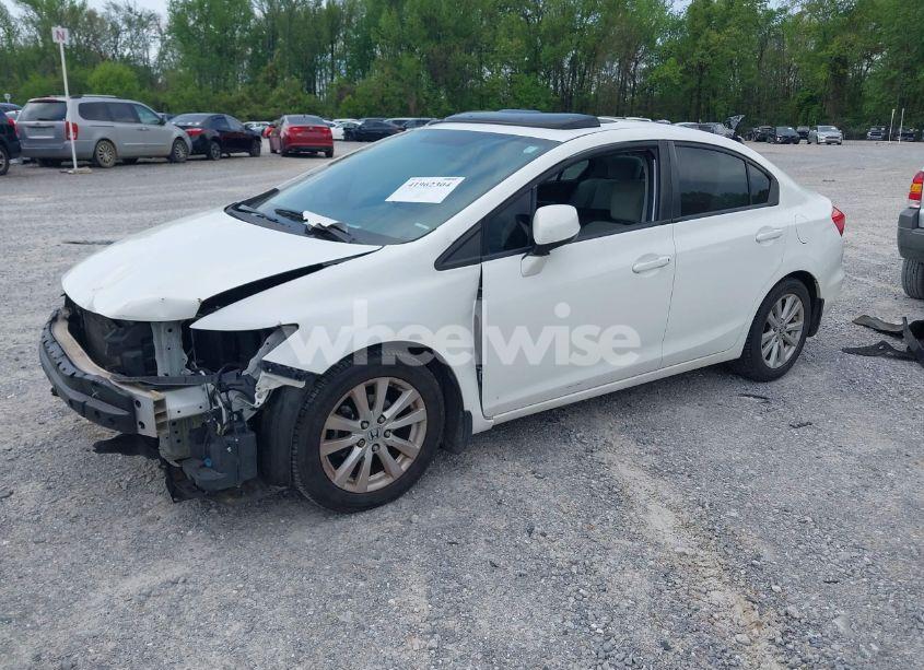 Photo 2 of 2012 Honda Civic EX (VIN 19XFB2F85CE045881)