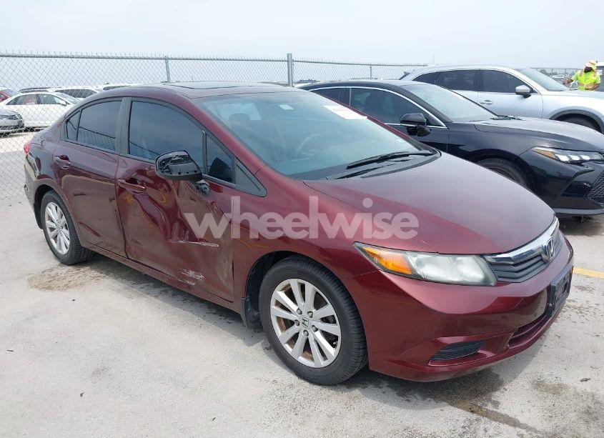 2012 Honda Civic EX (VIN 19XFB2F85CE053656) main photo
