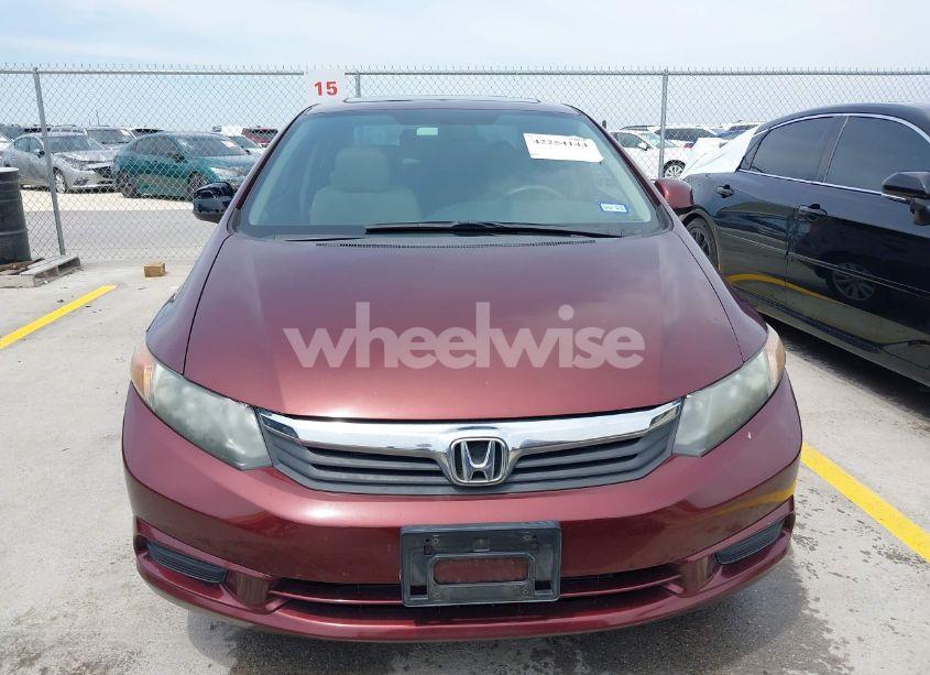 Photo 12 of 2012 Honda Civic EX (VIN 19XFB2F85CE053656)